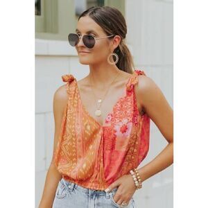 Free People Tied To You Tank Size Xs